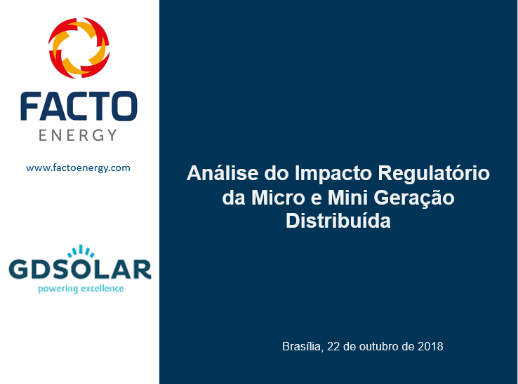 Análise do Impacto Regulatório da Micro e Mini Geração Distribuída